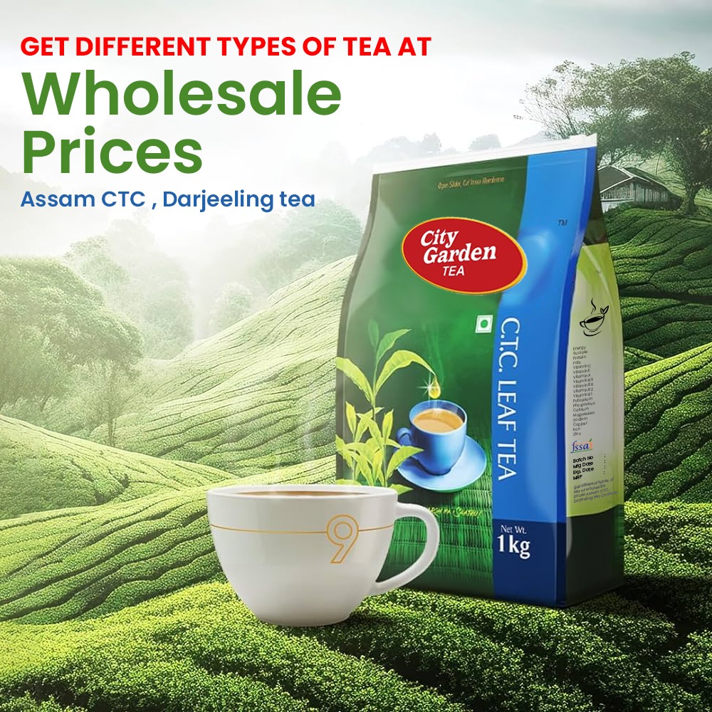 City Garden Tea post