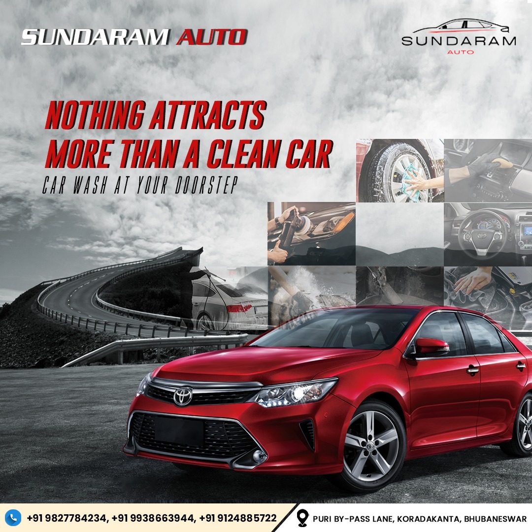 Sundaram Auto car wash post